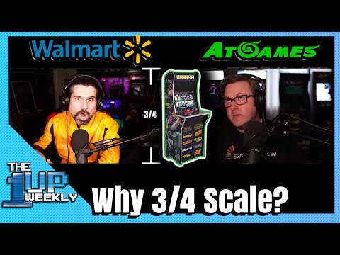 The 1up Weekly - Why AtGames is doing 3/4 scale. We think.