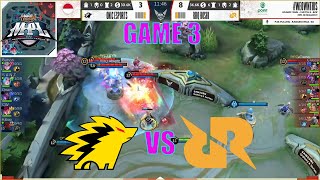 Download lagu GAME 3 ONIC ESPORT VS RRQ HOSHI | GRANDFINAL MPL SEASON 9 INDONESIA mp3