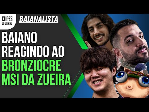 BAIANO REAGE AO BRONZIOCRE BRTT E LUCI MORRENDO NO DIVE