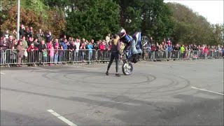 Stuntrider Mattie Griffin at Skibbereen Bikefest, 2015