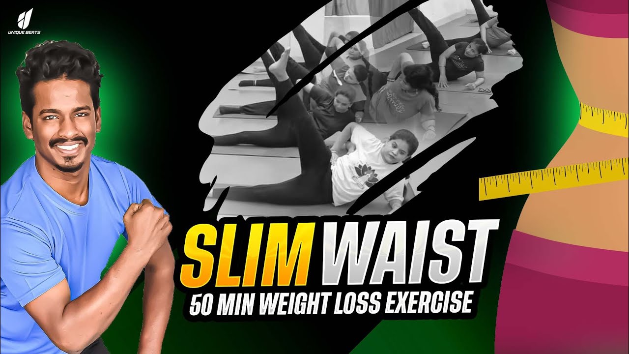 50 Minute Workout | Full Body Weight Loss Video | Zumba Fitness With Unique Beats | Vivek Sir