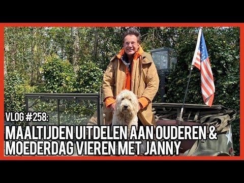 MAALTIJDEN UITDELEN AAN OUDEREN & MOEDERDAG VIEREN MET JANNY - GERARD JOLING - VLOG #258