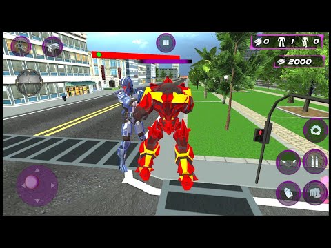 Dragon Robot Car Game Robot Transforming Games - Android Gameplay