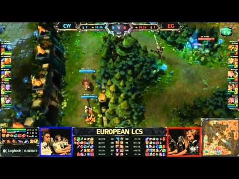 (HD346 game de folie) LCS Semaine 6 - EG vs CW - League Of Legends Replay [FR]