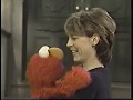 Elmo And Jamie Lee Curtis On Sesame Street 1989