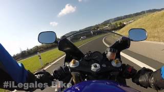 preview picture of video '#iLegalesBike Kronix / Yamaha R1 with Hurric RAC-1 / BX / GoPro Hero 3+ Silver Edition Test'