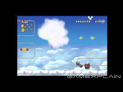 New Super Mario Bros Wii Level 9-8 Star Coins