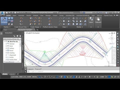 Civil 3D 2018 New Feature: Clear Corridor Bowties