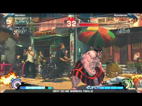 SSF4: Hoodaman vs Harrison - Winners Finals - Why Do Me Monthly #1