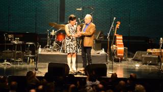 Holly Cole Receiving Ella Fitzgerald Award at Montreal Jazz Festival