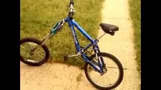 preview picture of video 'homemade chopper bicycle the redneck city rider'