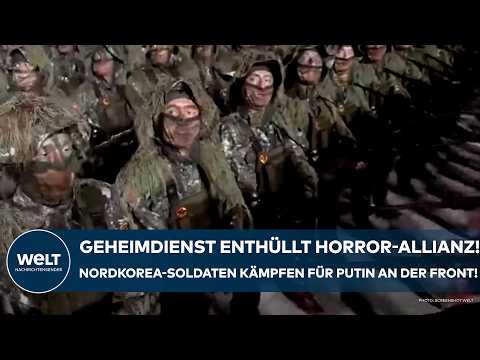 PUTINS KRIEG: Geheimdienst enthüllt! Nordkorea-Soldaten kämpfen für die Russen in der Ukraine