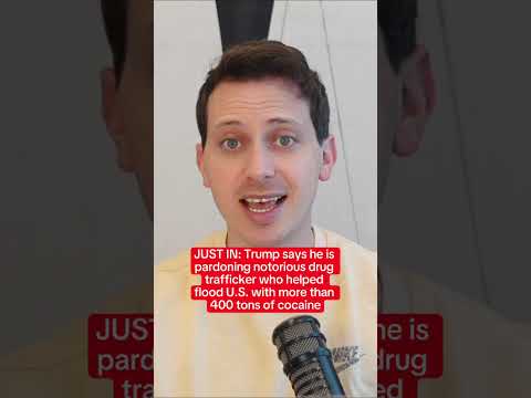 Trump Issues SHOCK PARDON of NOTORIOUS Drug Trafficker