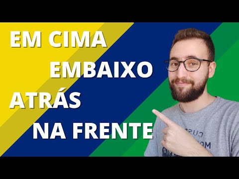 The prepositions of place in Portuguese | Vou Aprender Português