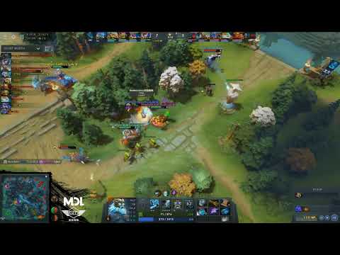 Faith (Disruptor) kiting Somnus (Kunkka) to avoid Tidebringer from hitting SCCC (Zeus)
