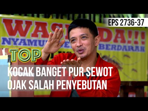 TUKANG OJEK PENGKOLAN - Kocak Banget Pur Sewot Ojak Salah Penyebutan