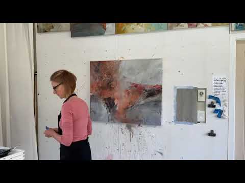 Painting process - embracing the freedom