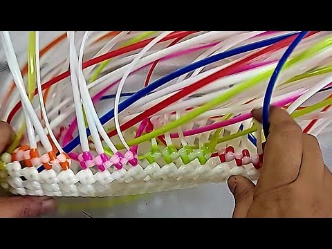 😎No need to turn corners/very easy plastic wire bag/very easy koodai for beginners