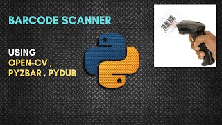 Barcode Reader Like Supermarket | Using Pyzbar  Opencv  Pydub | Python Tutorial | #mrlazyprogrammer