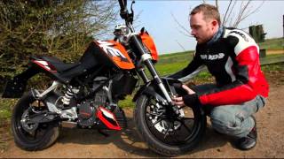 KTM 125 Duke first ride
