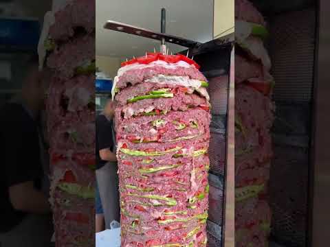 Famous doner #kebab in #istanbul