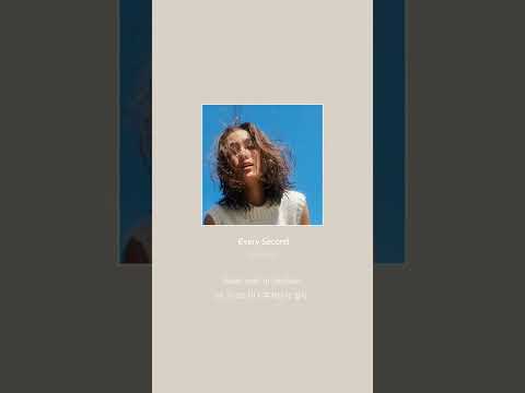 Every second -mina okabe 미나오카베 노래추천 뜨는노래
