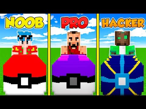 MINECRAFT: NOOB vs PRO vs HACKER 😱 EPIC LUCKY BLOCKS PIXELMON CHALLENGE in Minecraft!