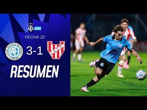 Belgrano 3 vs 1 Instituto  | #TorneoBetano | Resumen | Fecha 22