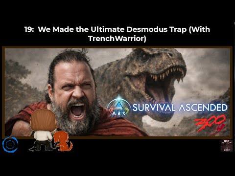 Ark Survival Ascended 300 Series [PS5 Pro] -19 We Made the Ultimate Desmodus Trap With TrenchWarrior
