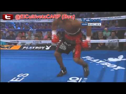 (Tremendo KO) Cesar Barrionuevo vs Azael Cosio - (México) - El Cultiveta Box