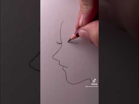 Very easy to draw side face