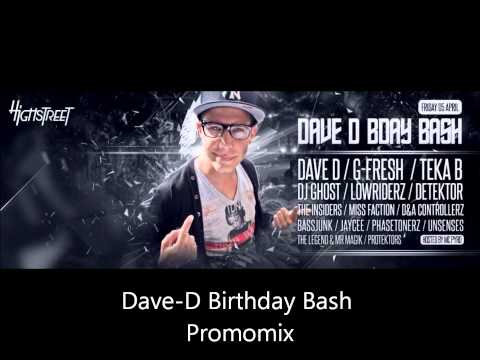 Dave-D Bday Bash promomix