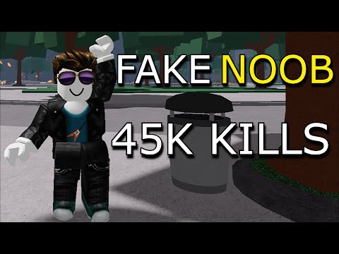 I pretended to be a NOOB and then CRUSHED HIM🙏😭 The Strongest Battlegrounds