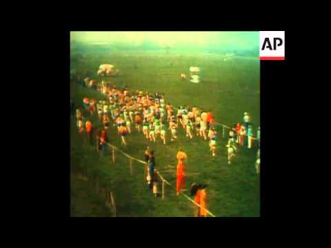 SYND 18-3-72 SENIOR INTERNATIONAL CROSS COUNTRY RACE AT CAMBRIDGE
