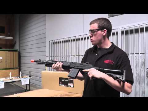 Airsoft GI Uncut - CM032 Full Metal M14 EBR AEG Airsoft Gun (BLK)