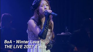 BoA - Winter Love [BoA THE LIVE 2007 X&#39;mas]