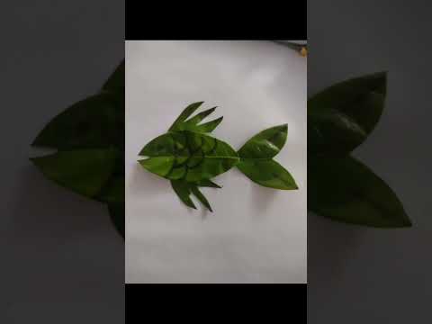 Creative ideas 💁💁। Artistic girl।  Leaf art #ytshorts #drawing #leafart #leaf #shortsvideo #shorts