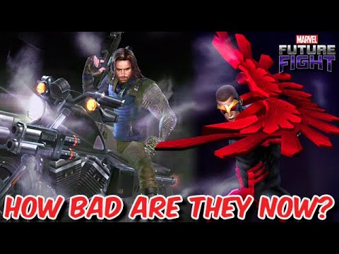 HOW BADLY do BUCKY & FALCON need REWORKS?? surprising results! - Marvel Future Fight