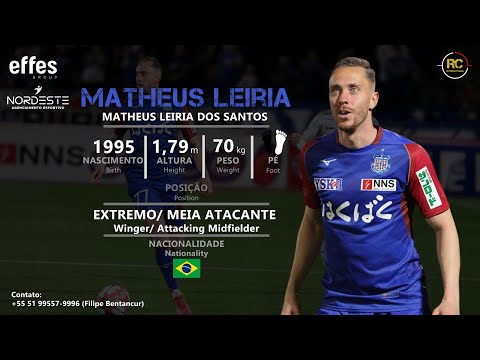Matheus Leiria - Extremo / Meia Atacante (Winger / Attacking Midfielder) - 2025
