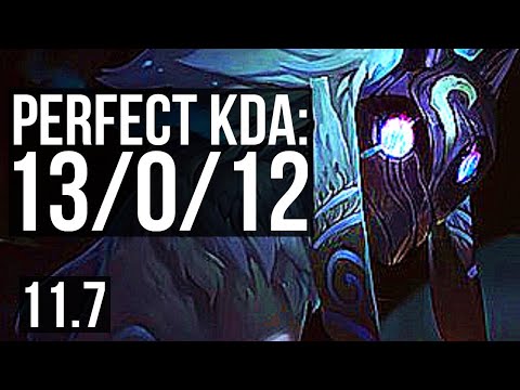 KINDRED vs FIDDLESTICKS (JUNGLE) | 13/0/12, Legendary, 300+ games | EUW Diamond | v11.7