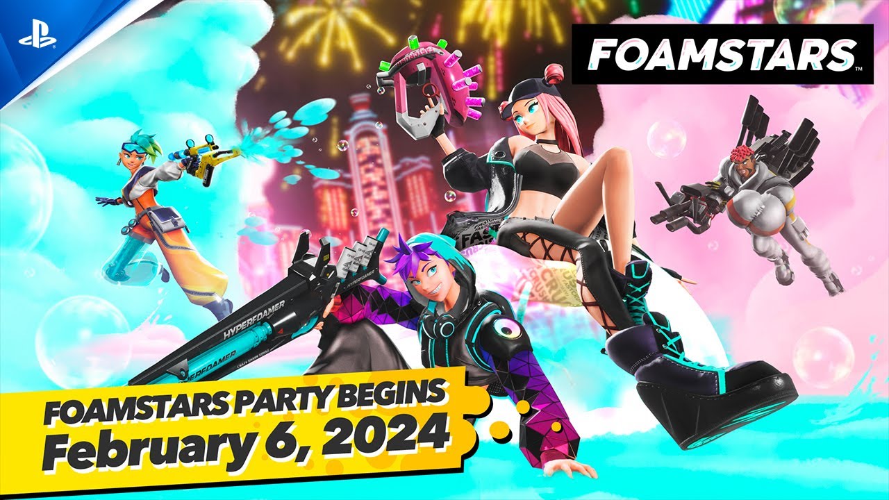 Foamstars launches as a PlayStation Plus Monthly Game on Feb 6