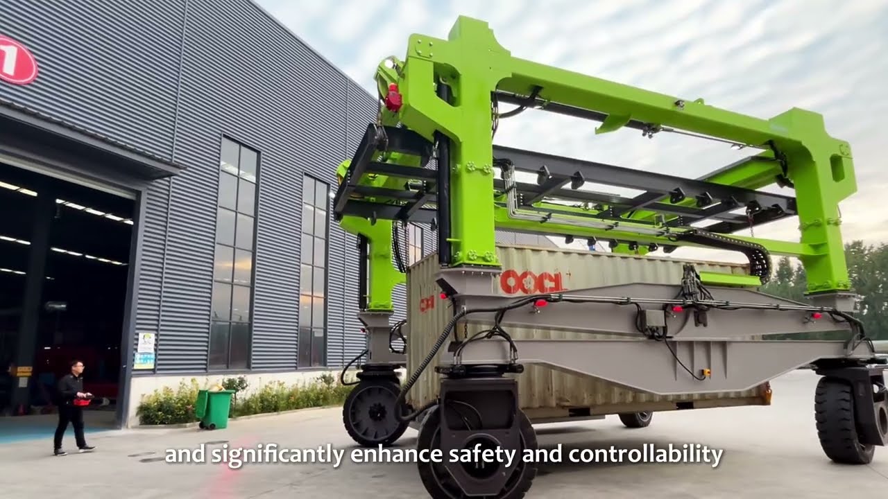 HSCRANE Factory Tour | Straddle Carrier & Heavy Handling Solutions