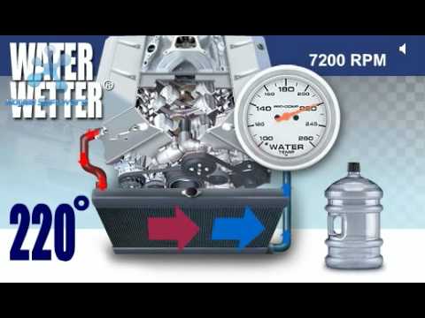 water wetter the best coling engine