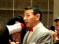 Pee Wee Herman Thanks The Audience