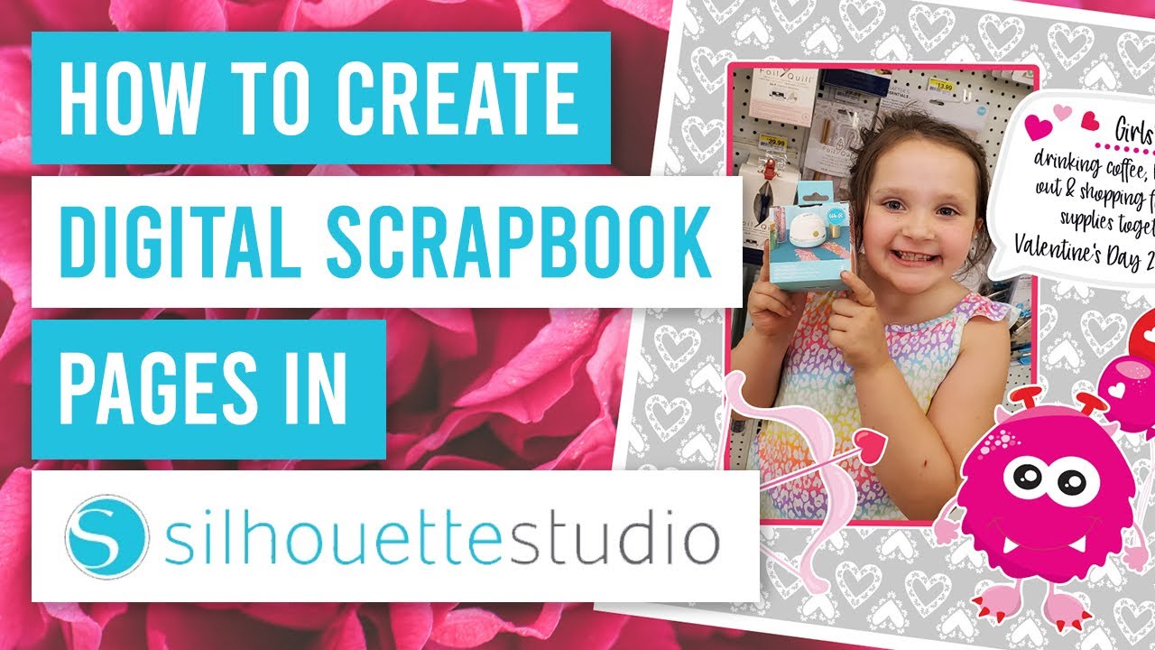 📚 How to Create Digital Scrapbook Pages in Silhouette Studio