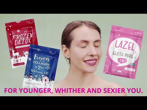 💙FROZEN COLLAGEN whitening 60caps 💗LAZEL GLUTA PURE booster 30caps ❤️FROZEN DETOX slimming 60caps