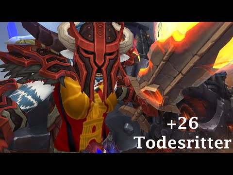 Grimmgleisdepot +26 | WoW Shadowlands Season 4 | M+ Dungeon Commentary - Todesritter Tank