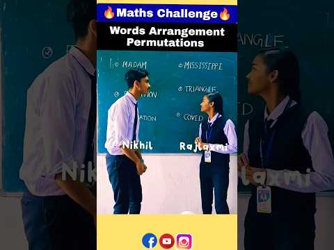 Permutation and Combinations Shortcut Trick | Class 11 Maths #shorts #youtubeshorts #trending #fun
