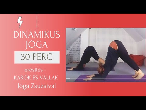 28 perc DINAMIKUS JÓGA - KAROK ÉS VÁLLAK erősítése - Jóga Zsuzsival