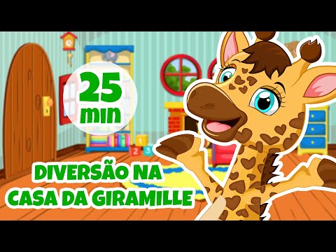 Diversão na Casa da Giramille - 25 min | Desenho Animado Musical